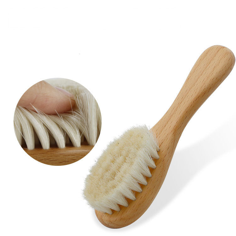 Ensemble de brosses pour bébé, baby shower, brosse de lavage, peigne de douche.