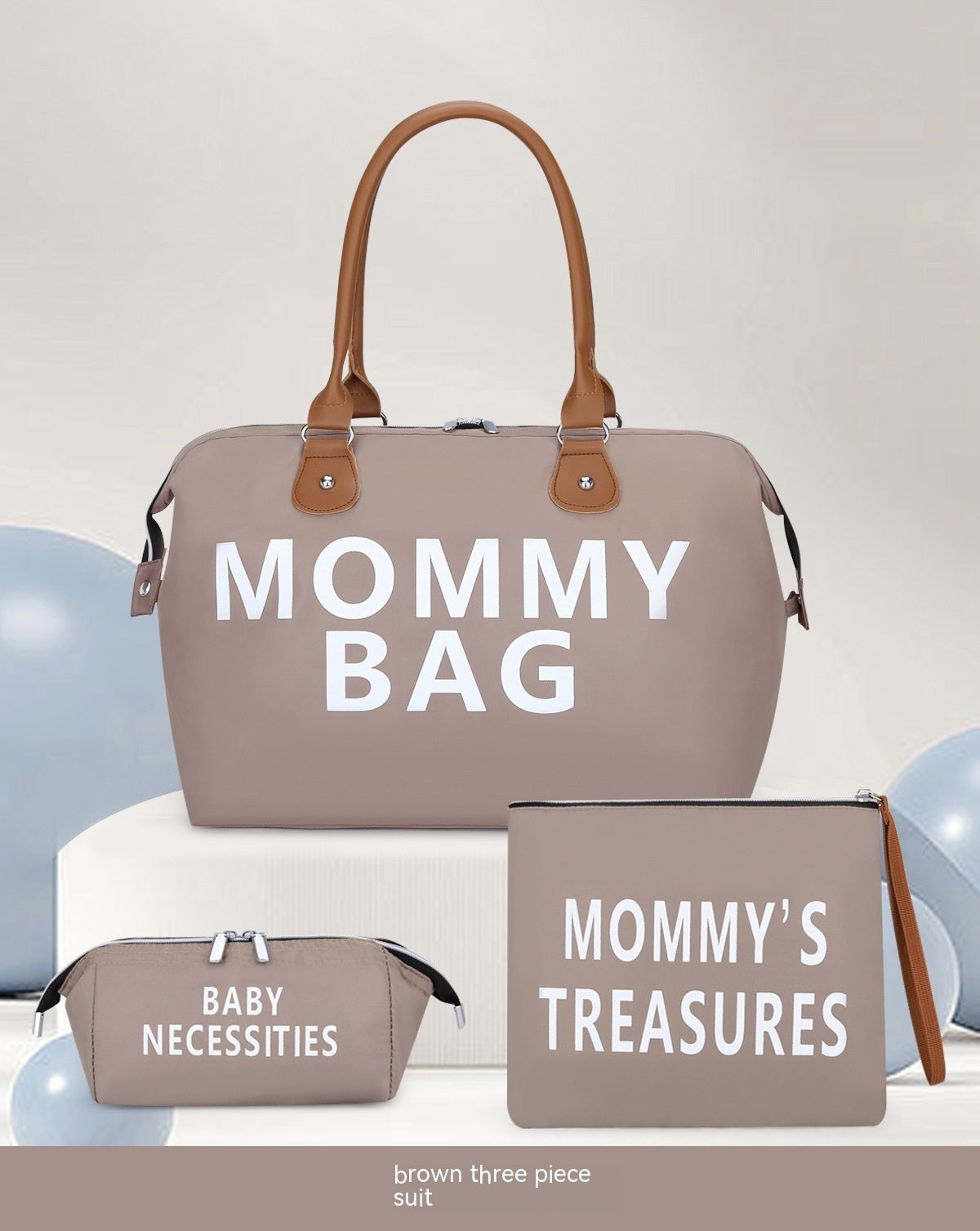 Popular Maternity Bag Set – Three Pieces for Travel and Organization