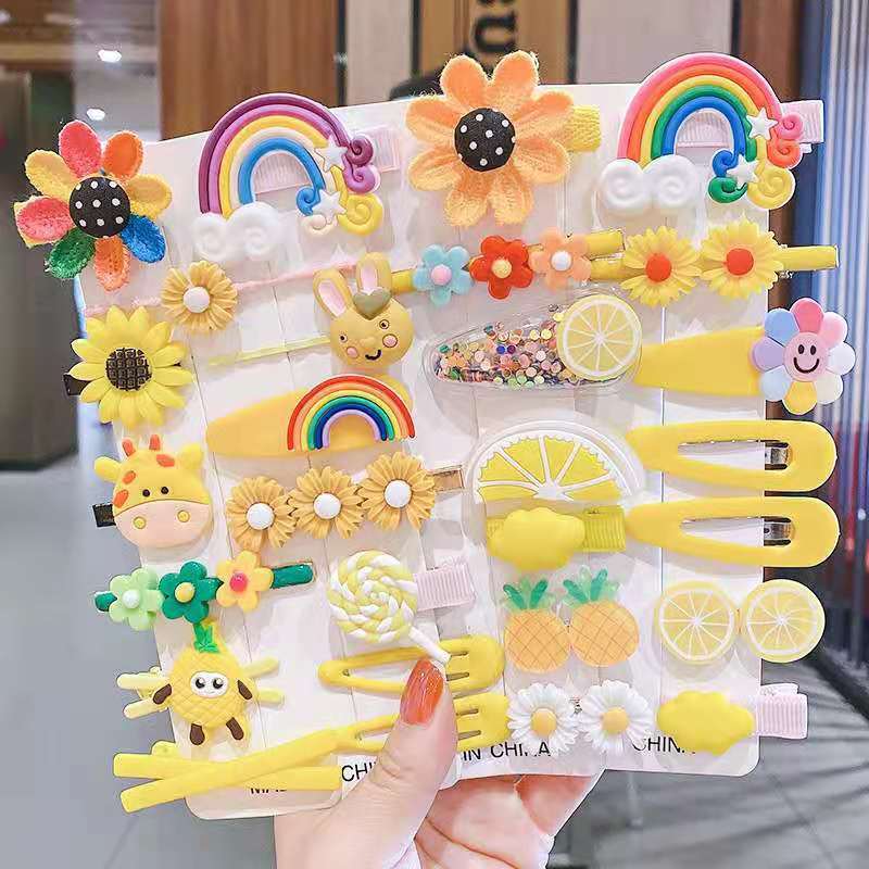 Hair clips for little girls – Japanese and Korean style, cute flower accessories for little princesses