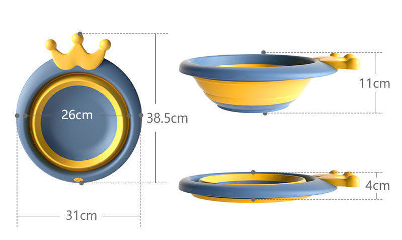 Foldable Baby Washing Basin – Easy to Use and Store