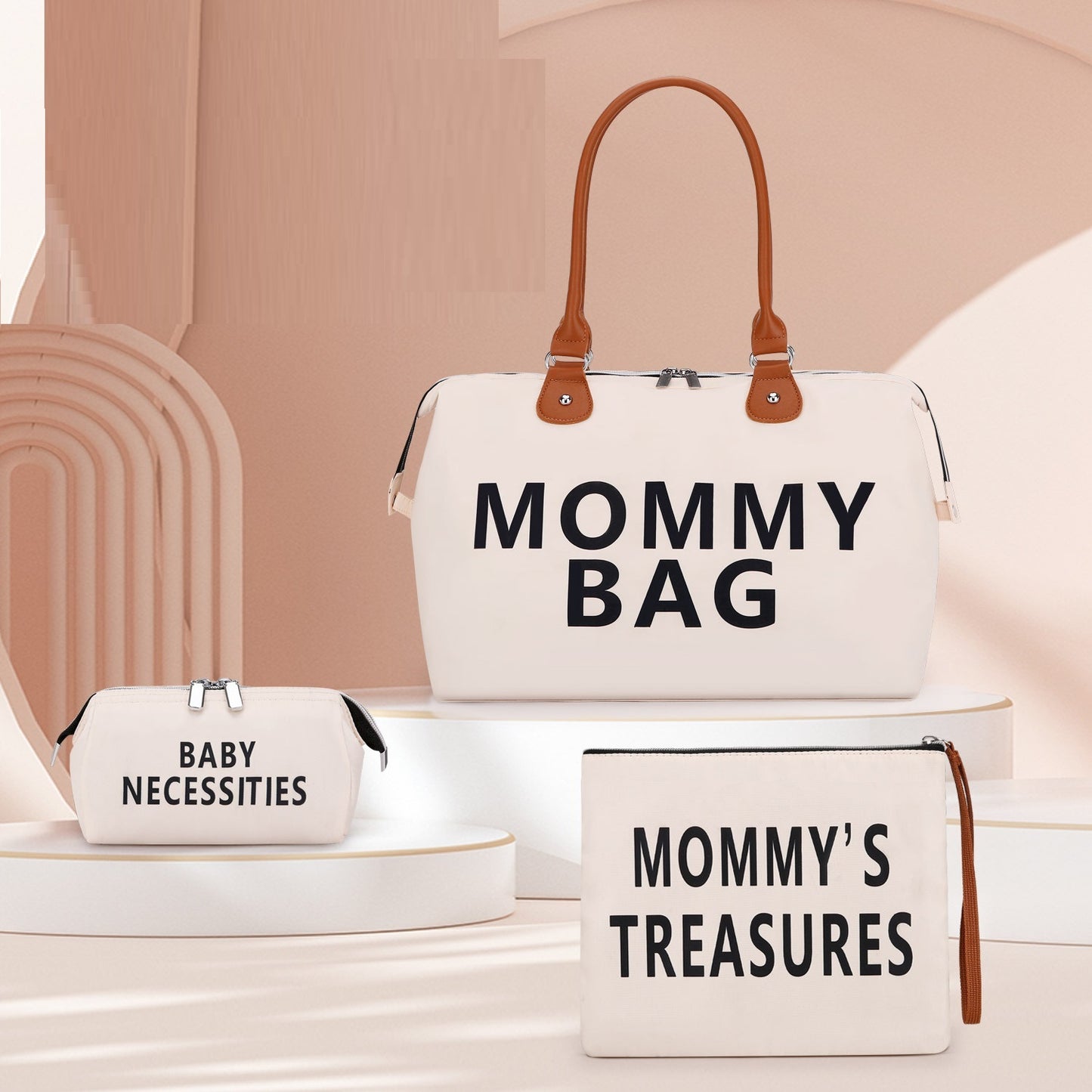 Popular Maternity Bag Set – Three Pieces for Travel and Organization